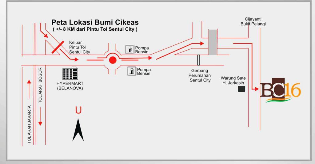 Hotel Bumi Cikeas Sentul Bogor Exteriér fotografie